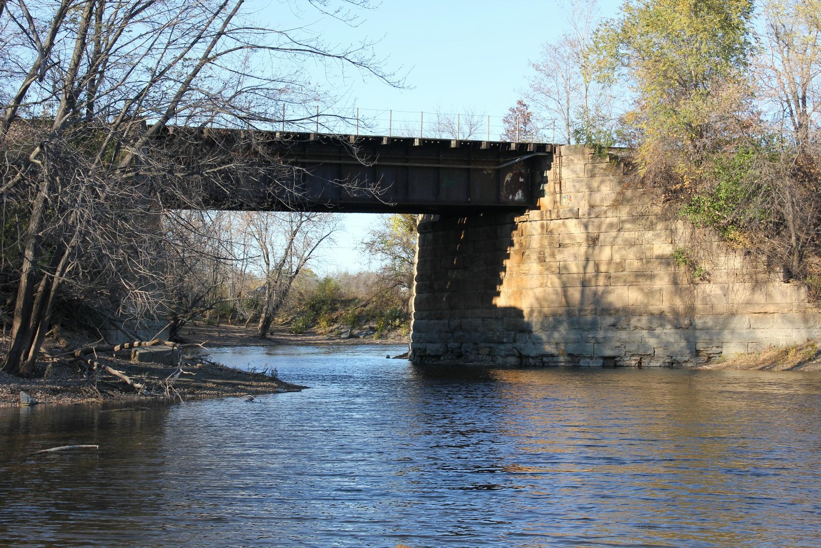 East abutment